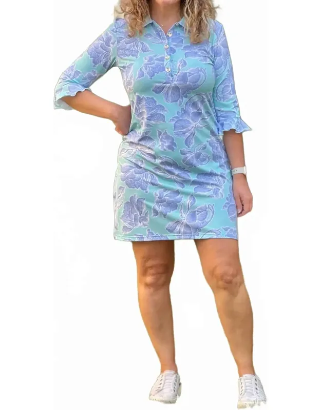 Flounce Mini Dress