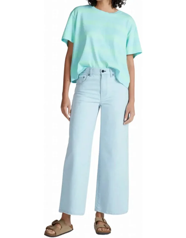 Crop Atomic Wide Leg Jeans