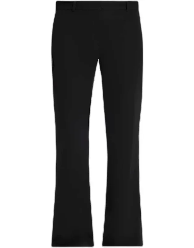 Wool Straight-leg Pants