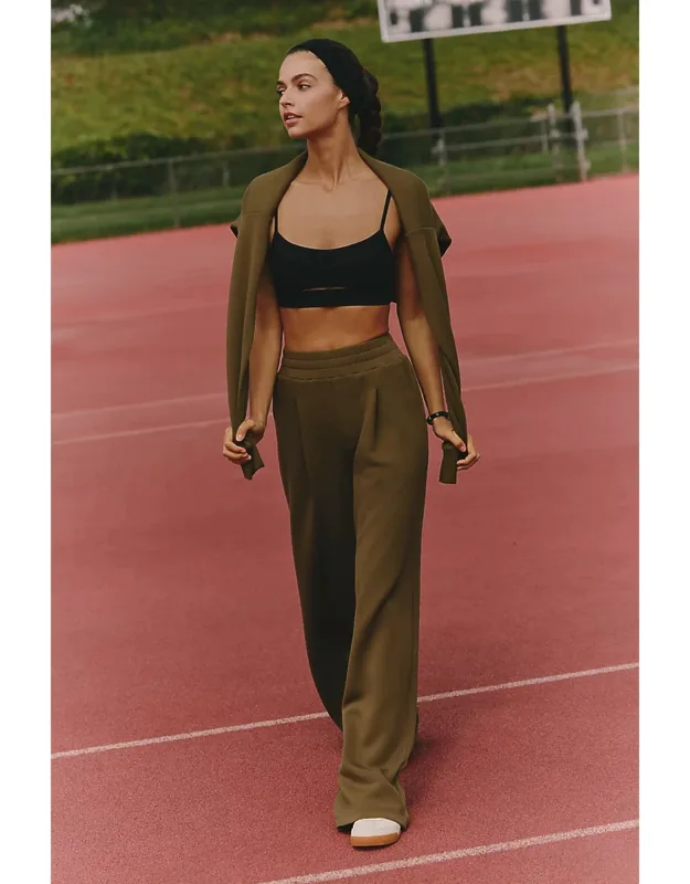 Wide-leg Pull-on Pants