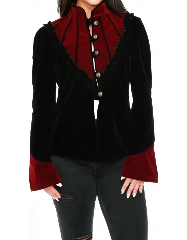 Gothic Velvet Jacket