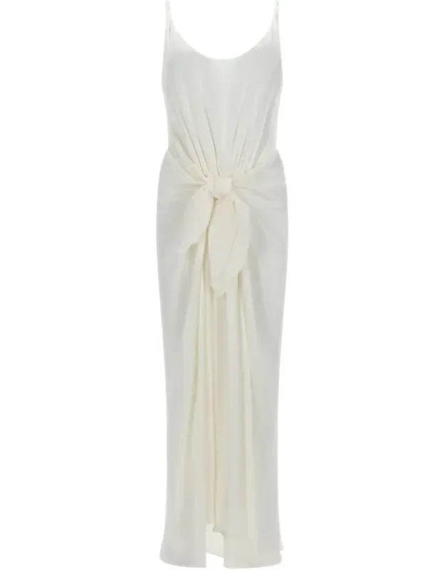 Flowing Silk Maxi Dress