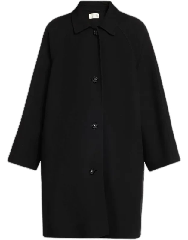 Cotton Single-breasted Coat