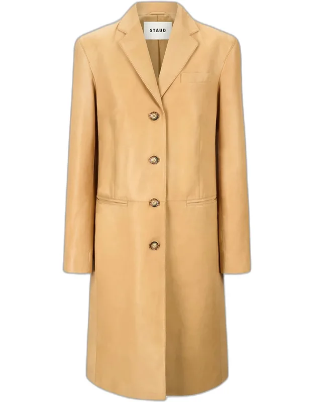 Leather Trench Coat