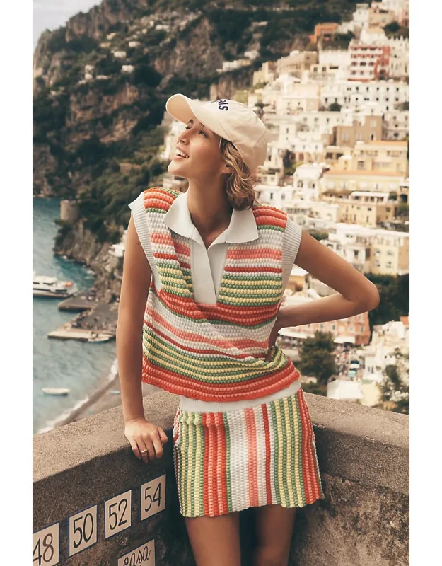 Cotton Mini Skirt