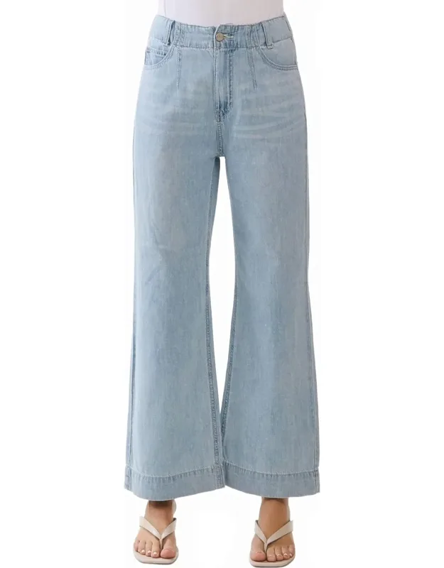 A-line Darted Jeans