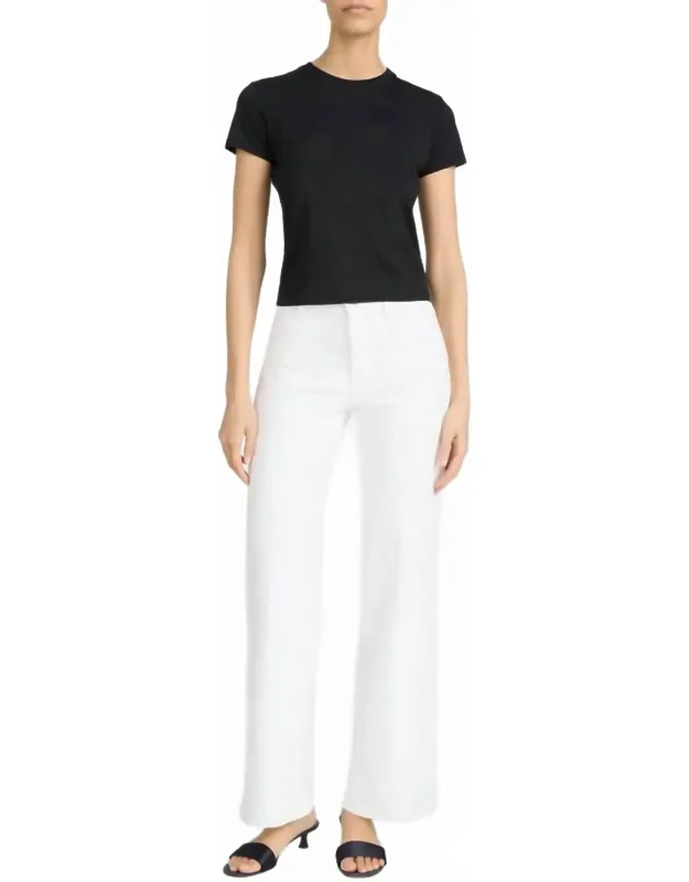 Slim Palazzo Modernist Pocket Jeans