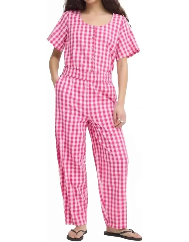 Gingham Trousers