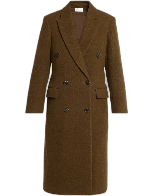 Bamira Wool Double-breasted Coat