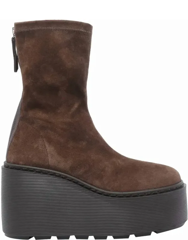 Magnifico Platform Zip Booties