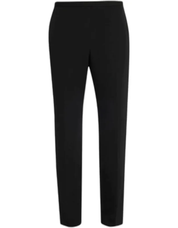 Wool Slim-leg Pants