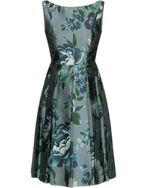 Anatasia Peony Print Midi Dress