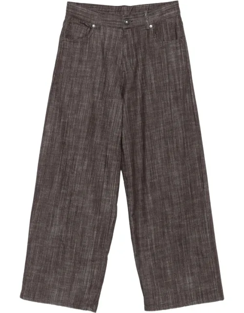 Straight-leg Trousers