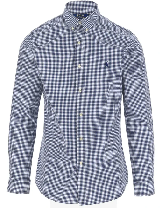 Checked Stretch Cotton Shirt