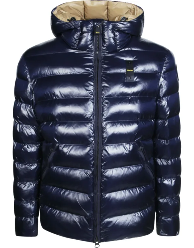 Quilted Hooded Down Jacket