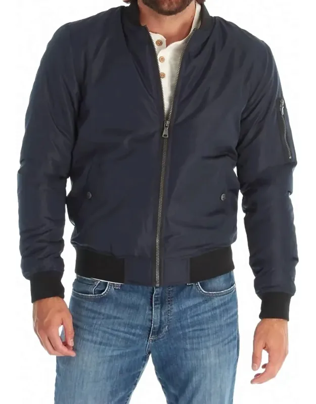 Sherpa Lined Bomber Jacket