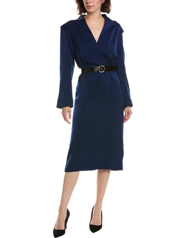 Belted Midi Dress