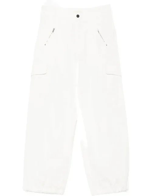 Drawstring-cuff Cargo Pants