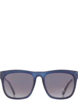 Grey Gradient Browline Sunglasses