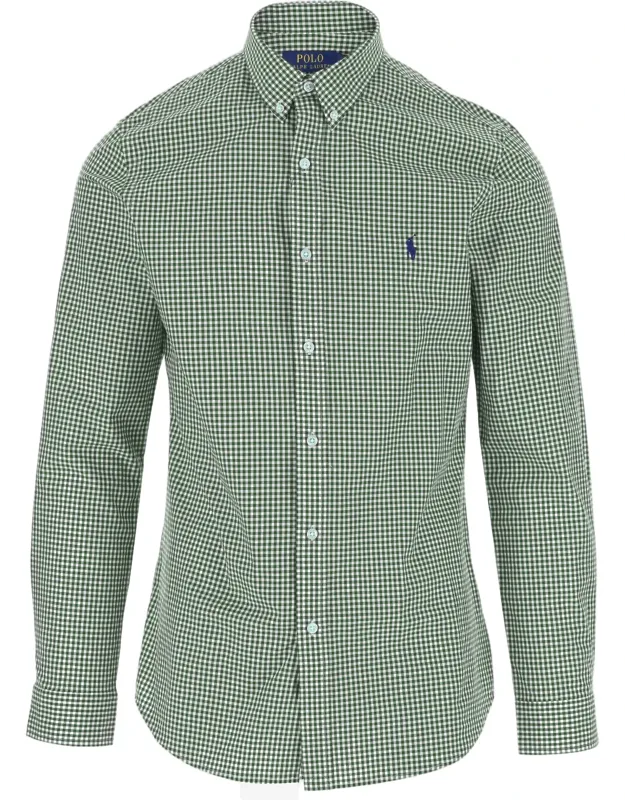 Checked Stretch Cotton Shirt