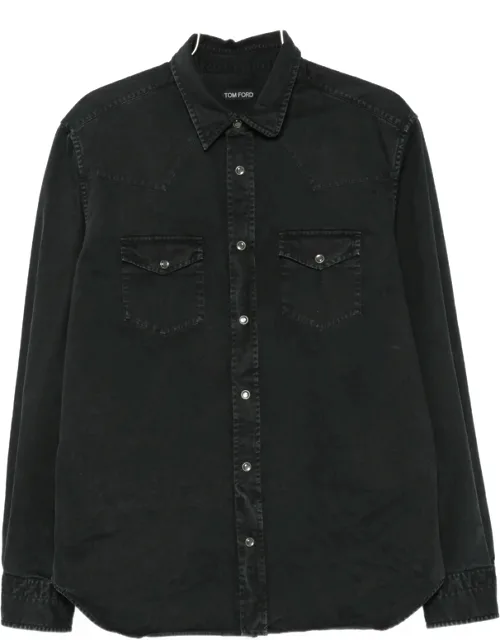 Long-sleeve Denim Shirt