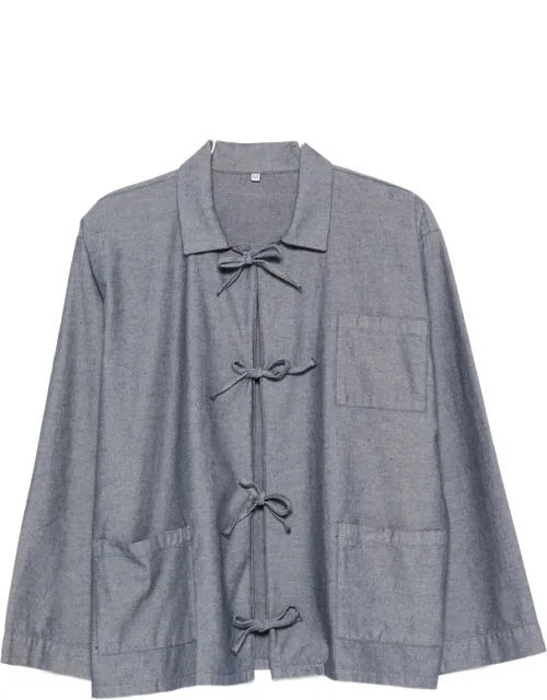 Liber Bow-fastening Shirt