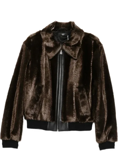 Faux-fur Panelled Jacket