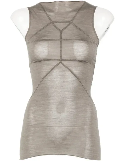 Exposed-seam Tank Top