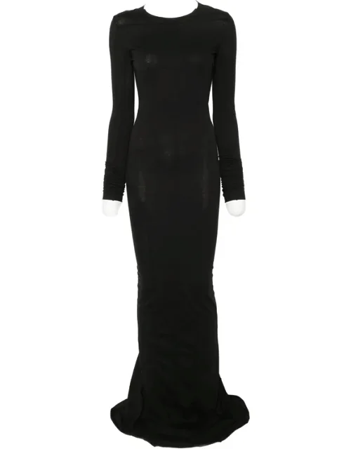 Simple Edfu Long-sleeve Maxi Dress