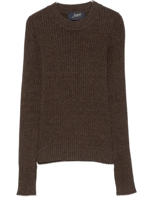 Ribbed-knit Sweater