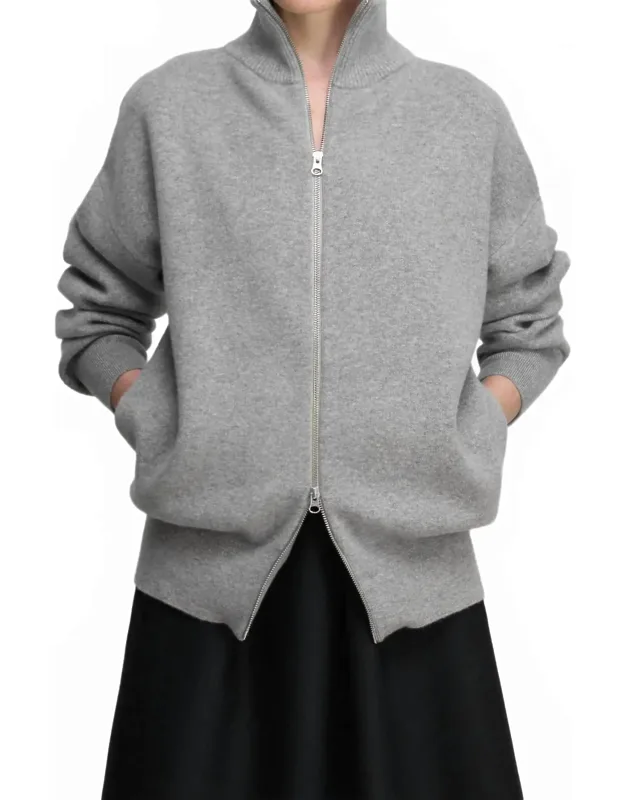 N°319 Xtra Out Sporty Zip-up Cardigan