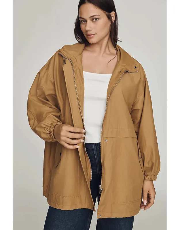 Funnel-neck Tech Jacket