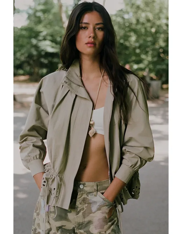 Eyelet Jacket