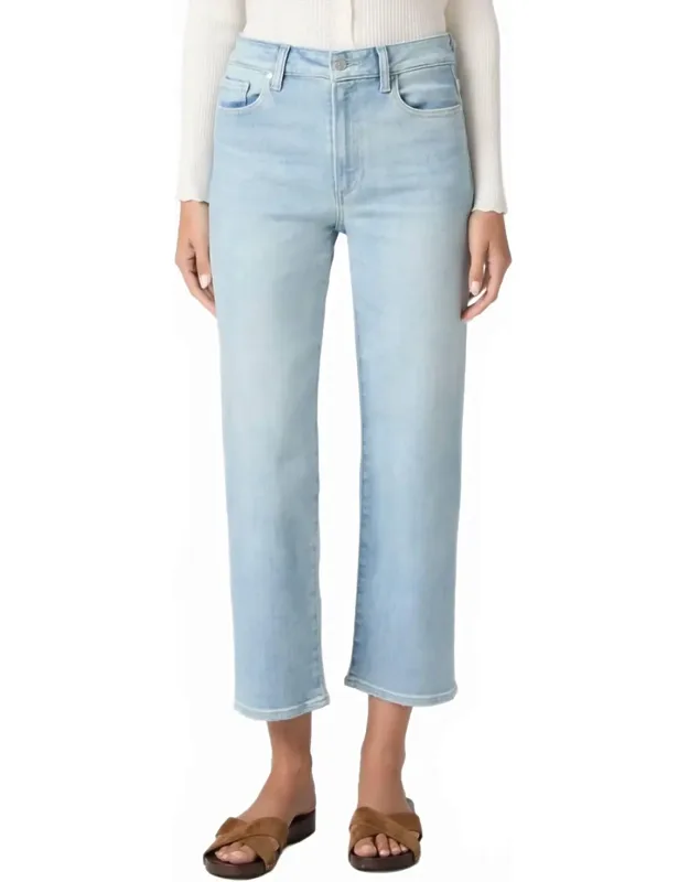 Stevie Crop Straight Jeans