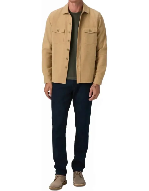 Heritage Federal Slim Straight Jeans With High Rise And Soft Stretch Denim