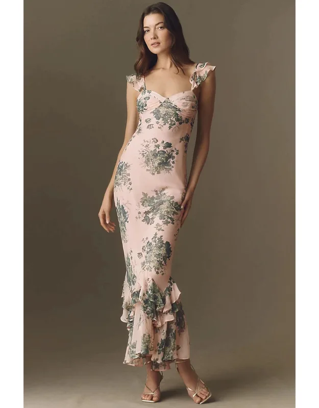 Ruffle Maxi Dress