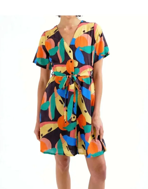 Conversational Short Dress