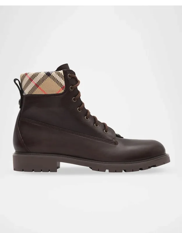 Durham Leather Lace-up Boots