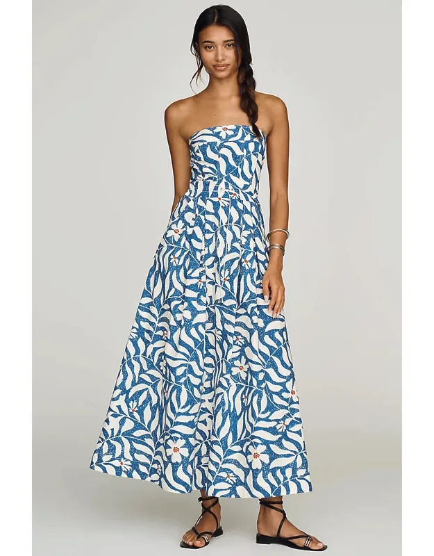 Waisted Maxi Dress