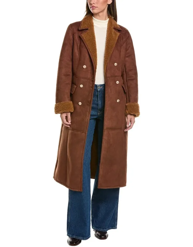 Faux Shearling Coat