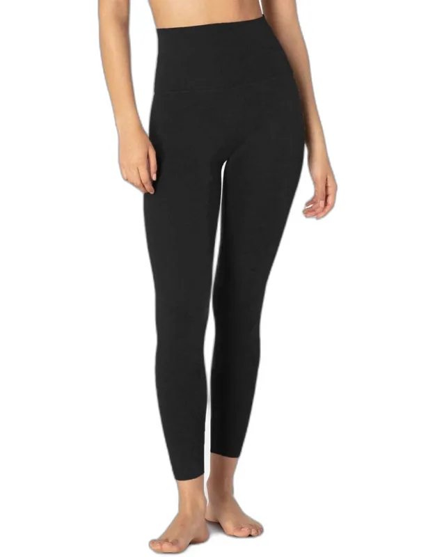 Heather Rib High Waist Leggings
