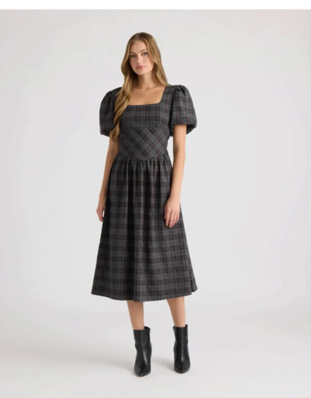 Handkerchief Lace Hem Dress