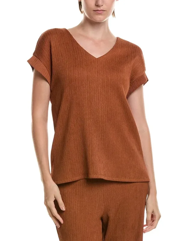 Crinkle Pintuck Top