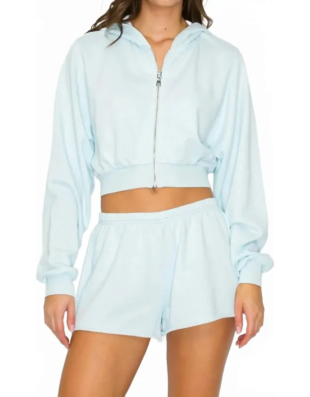Cove Crop Zip Hoodie