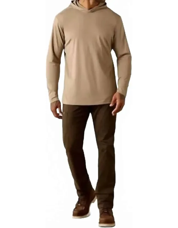 Rebar Sunblocker Outdoor Hooded Long Sleeve T-shirt