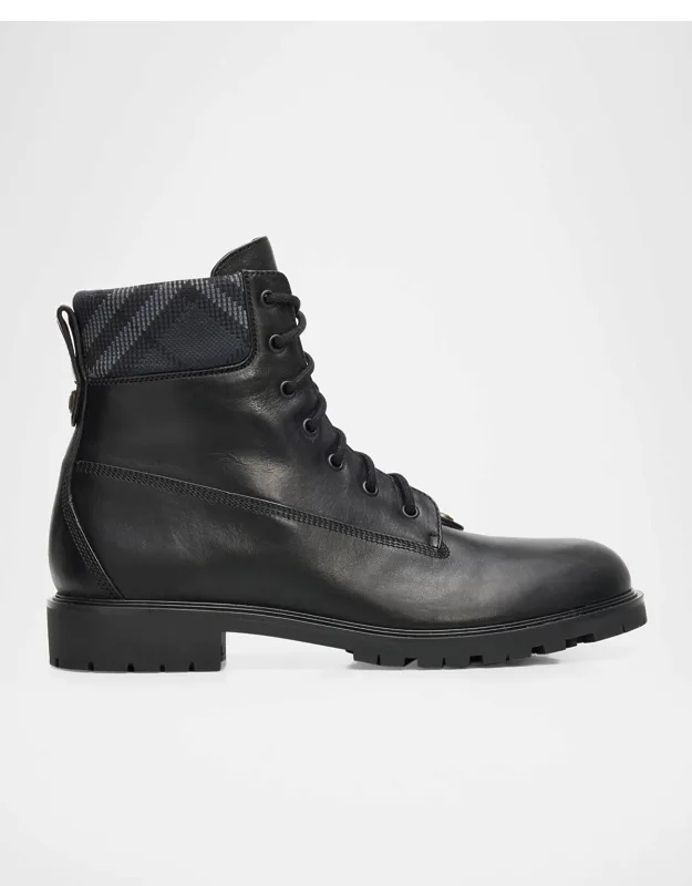 Durham Leather Combat Boots