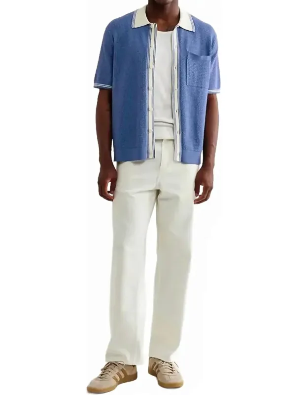 Knitted Polo Shirt