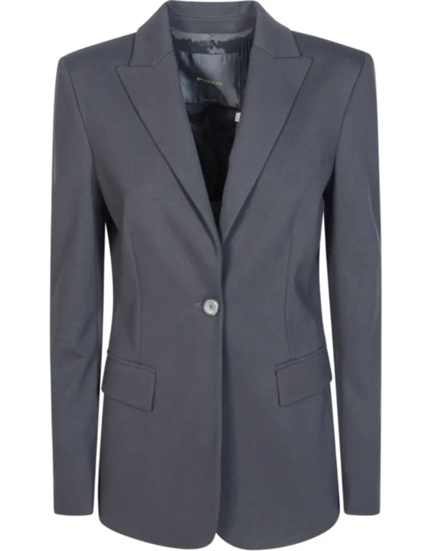 Notched Lapels Blazer