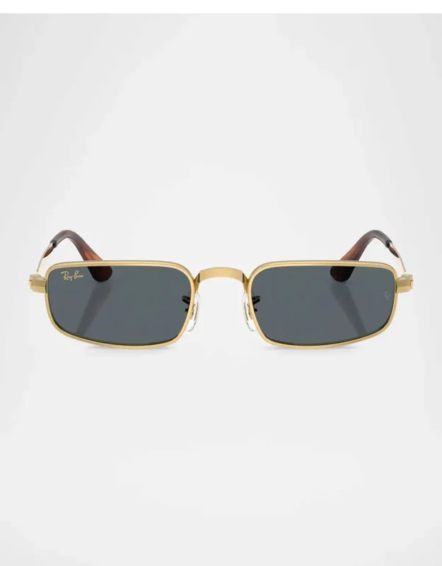 Metal Rectangle Sunglasses