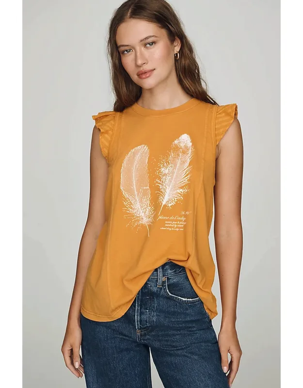 Flutter-sleeve Tee